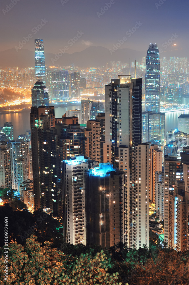 香港夜间