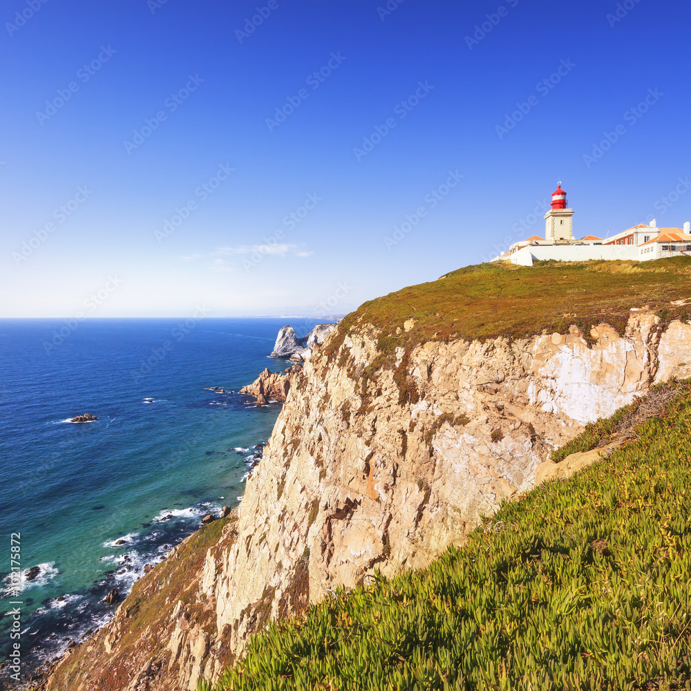 Cabo de Roca landscape. Portugal.