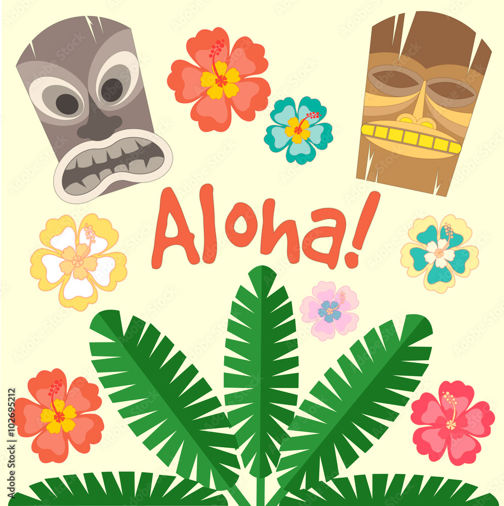 Hawaii Aloha Poster