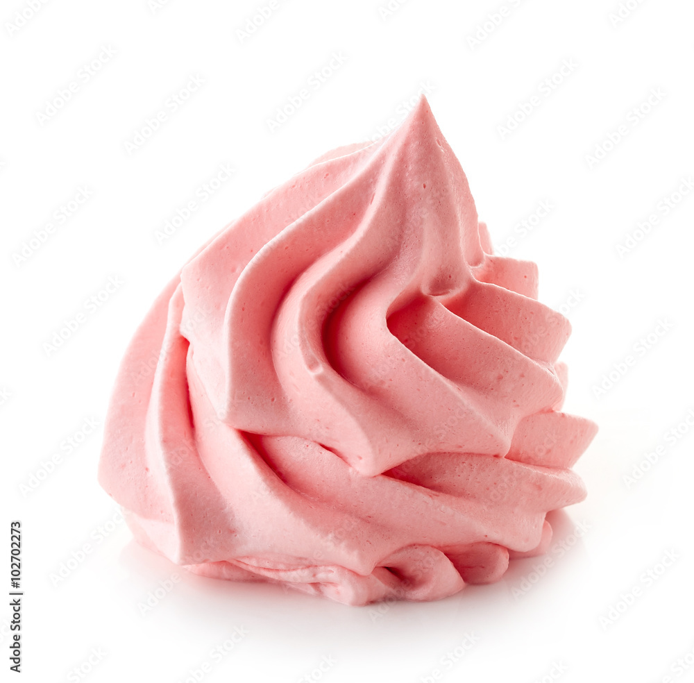 pink whipped cream