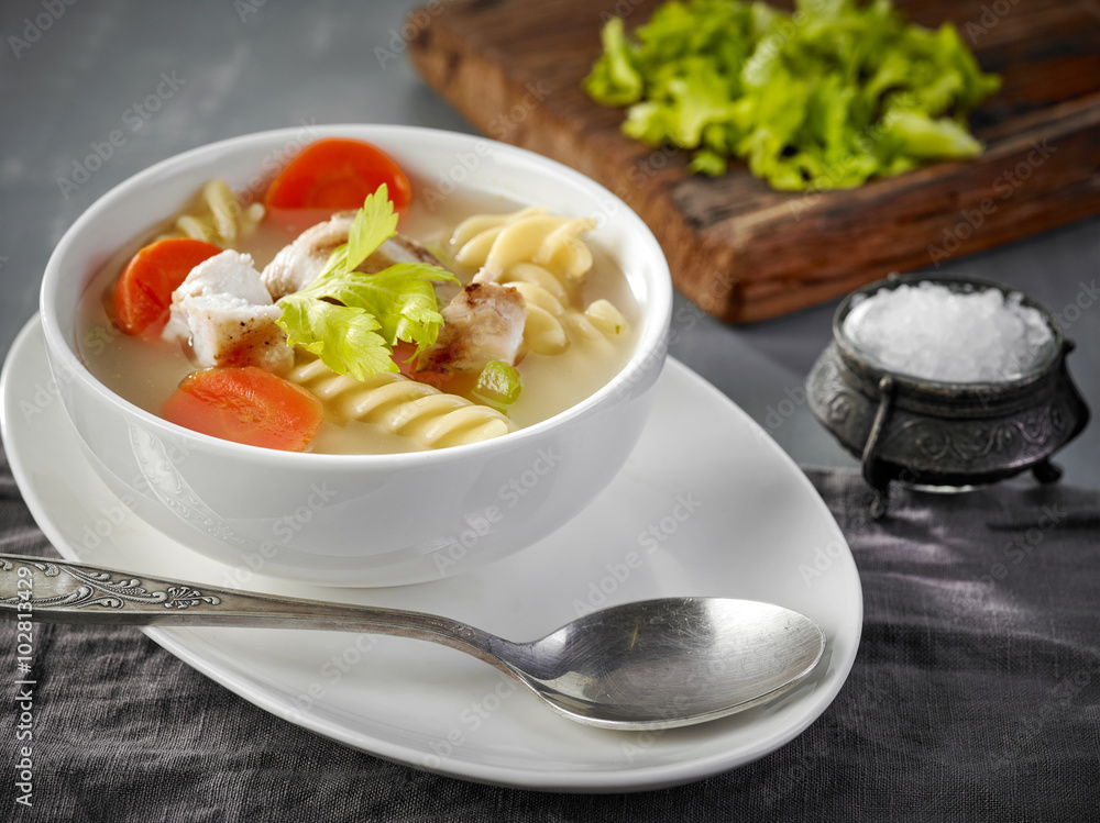 chicken and vegetable soup