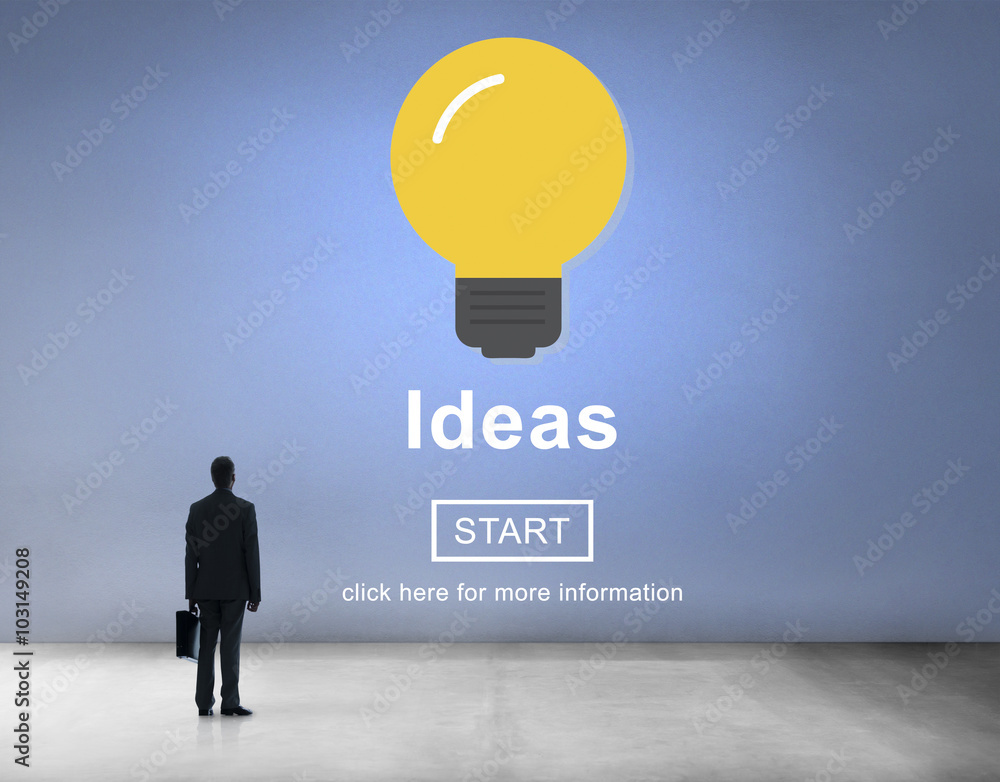 Ideas Sharing Website Mission Objective Online Concept