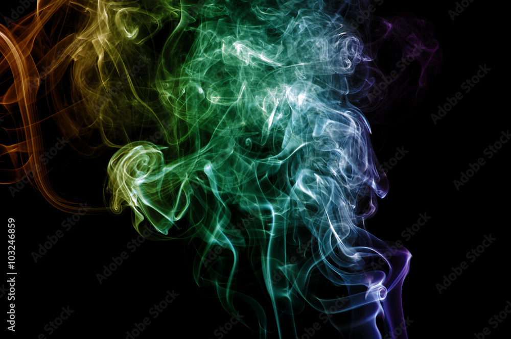 colored smoke