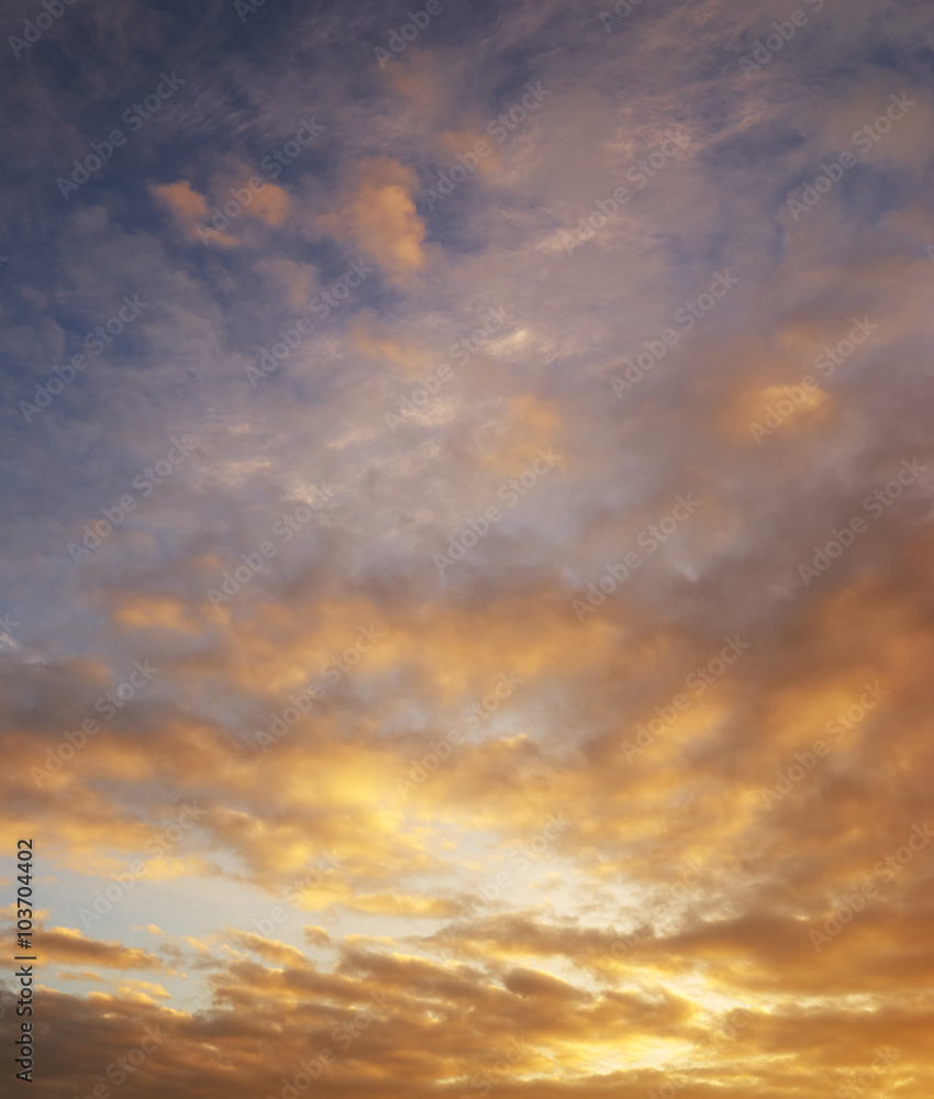 A beautiful sunrise sky sky