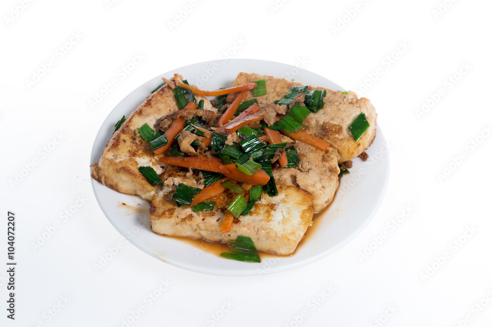 Fried tofu