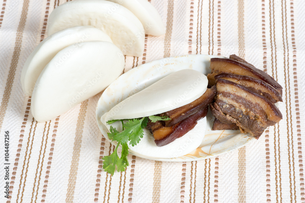 pork belly bun(chinese food)