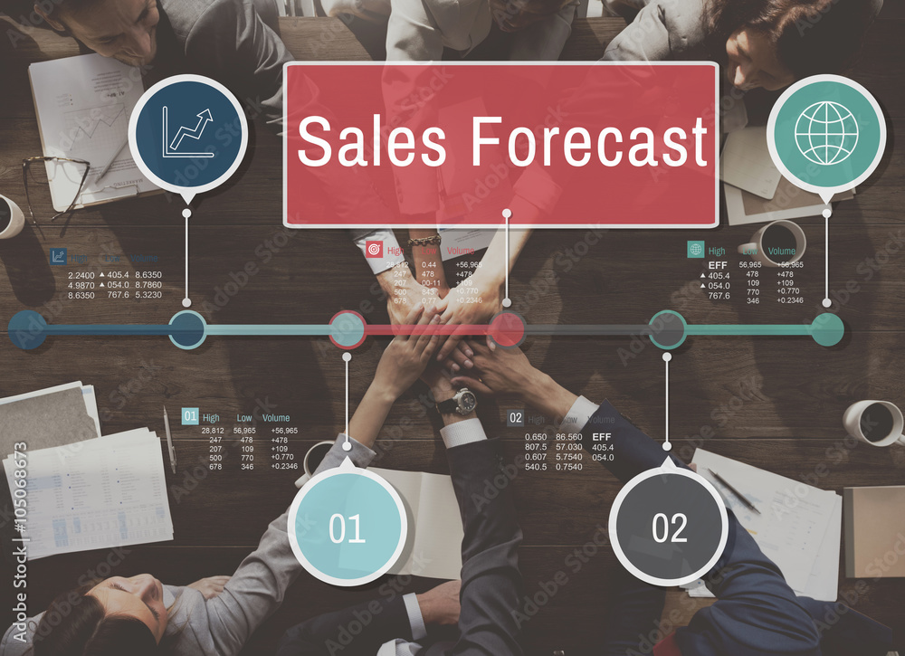 Sales Forecast Planning Strategy Business Concept