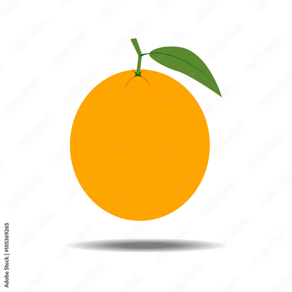 Orange Fruit Icon