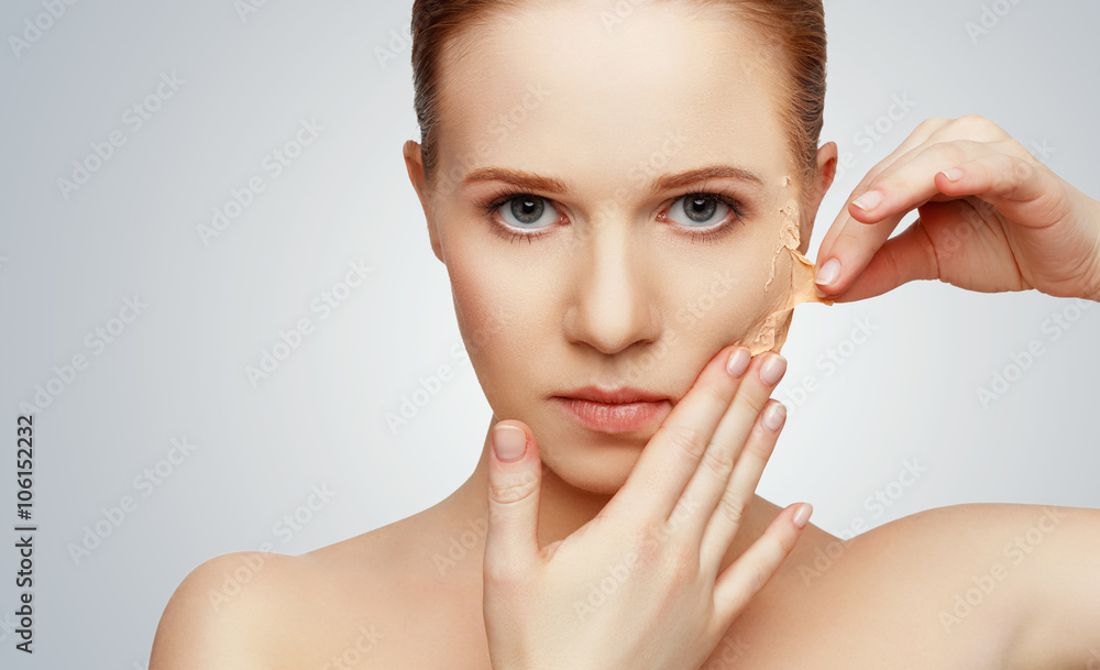 beauty concept rejuvenation, renewal, skin care, skin problems