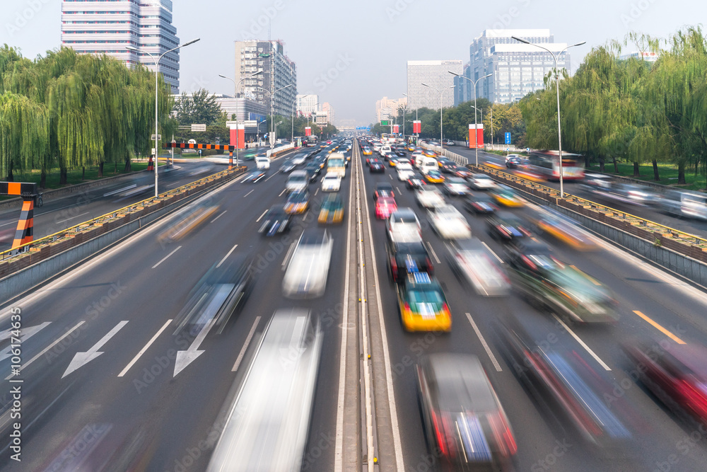 北京的道路交通与现代建筑