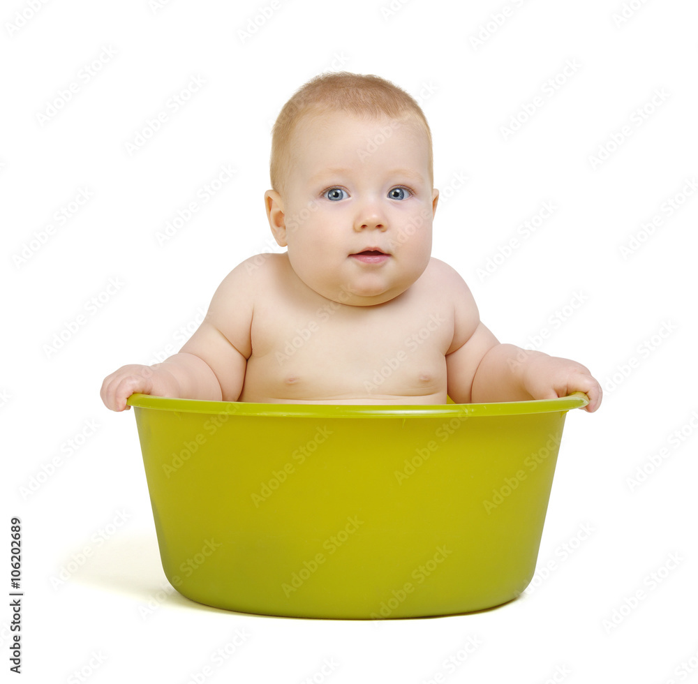  baby in the bath