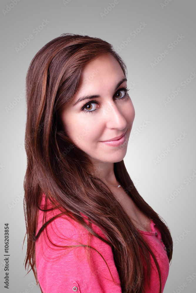 Portrait of smiling student