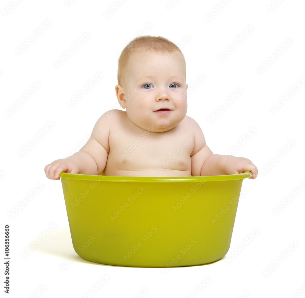  baby in the bath