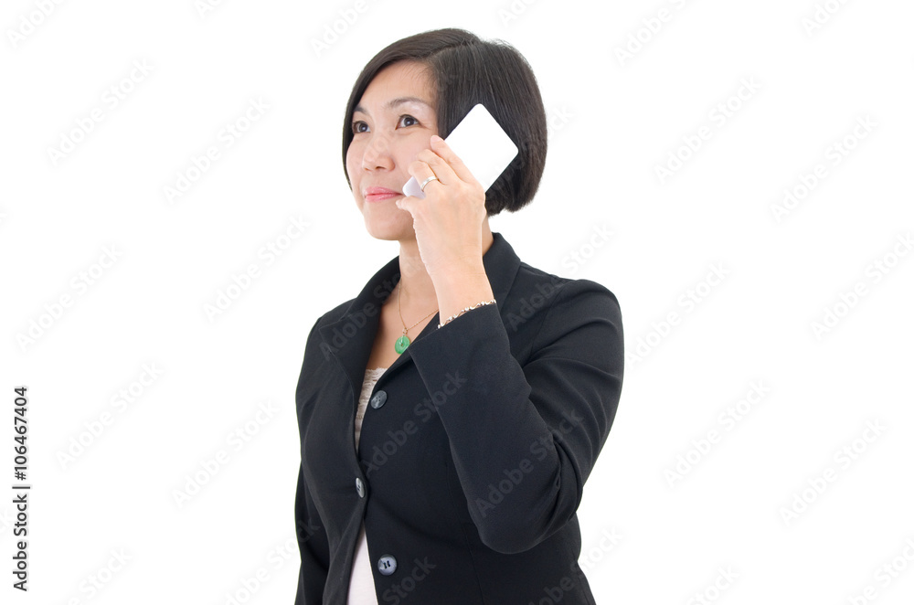 Asian business woman