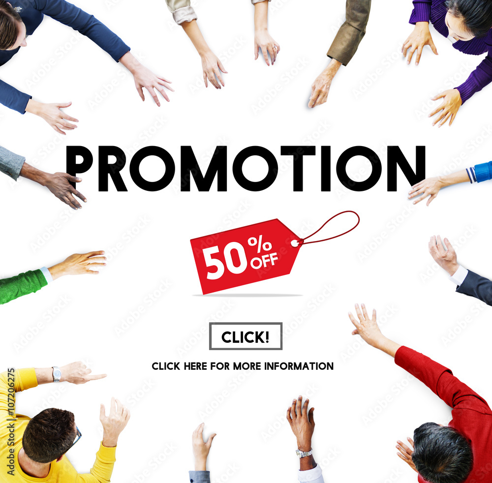 Promotion Discount Price Tag Campaign Concept