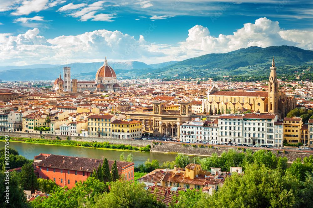 Florence (Firenze) cityscape, Italy.