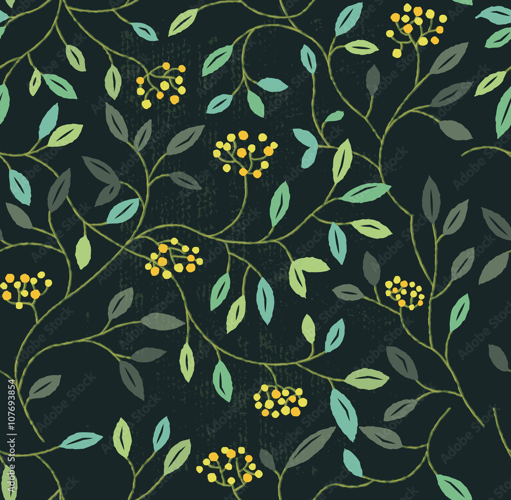 Floral Summer Seamless Pattern