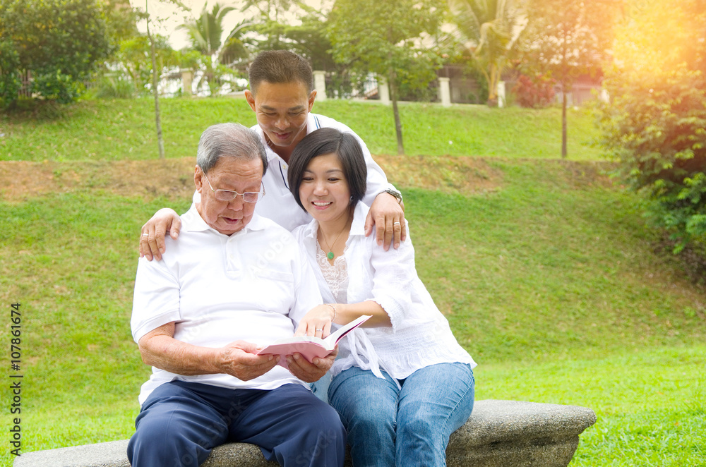 Asian family