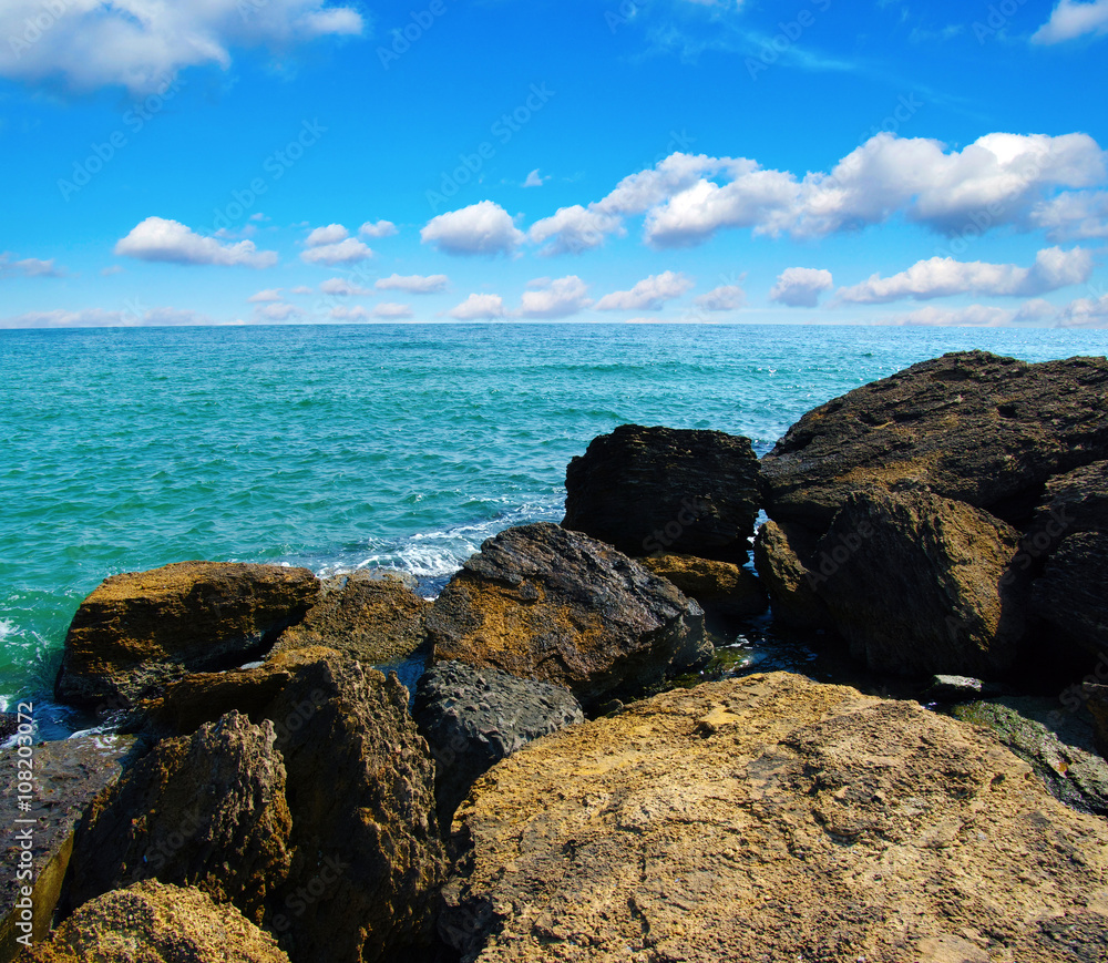 海滩与大海