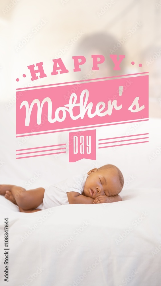 Composite image of mothers day greeting