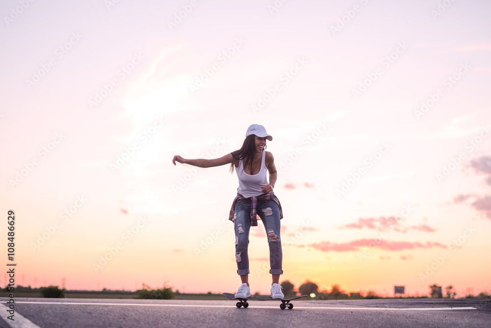 Skater girl