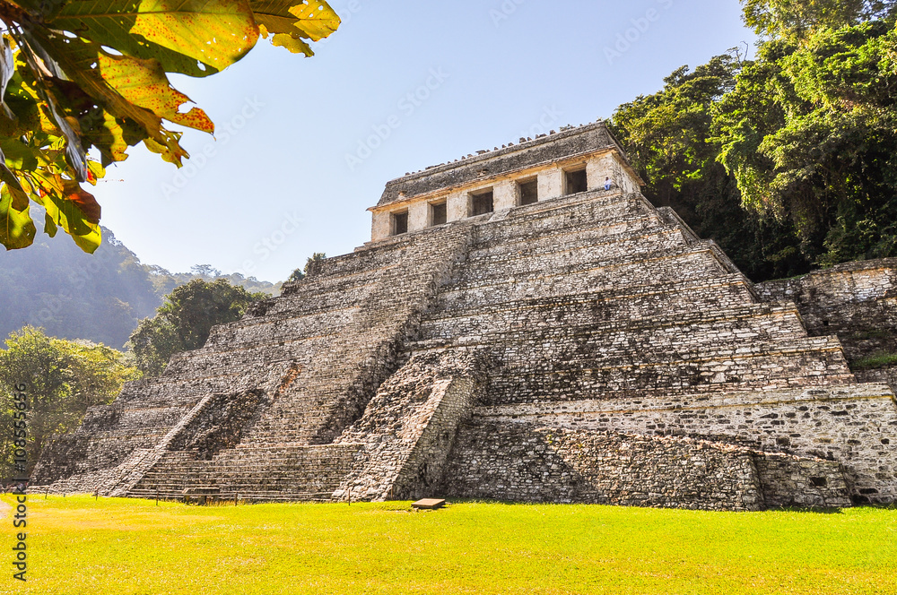 Temple of the Inscriptions - Palenque, Chiapas, Mexico