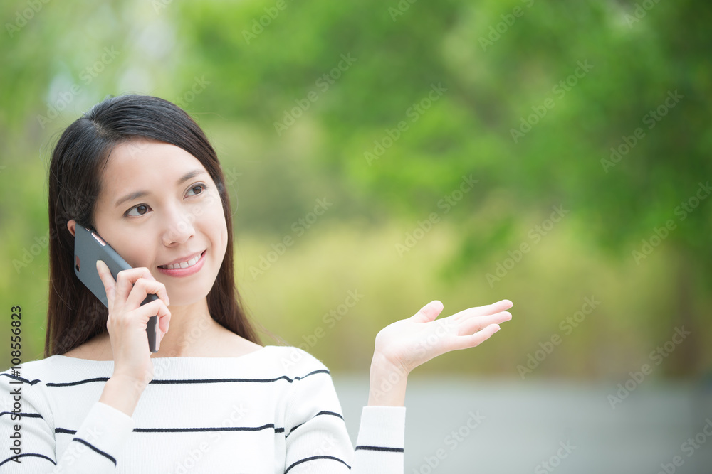 woman use smart phone