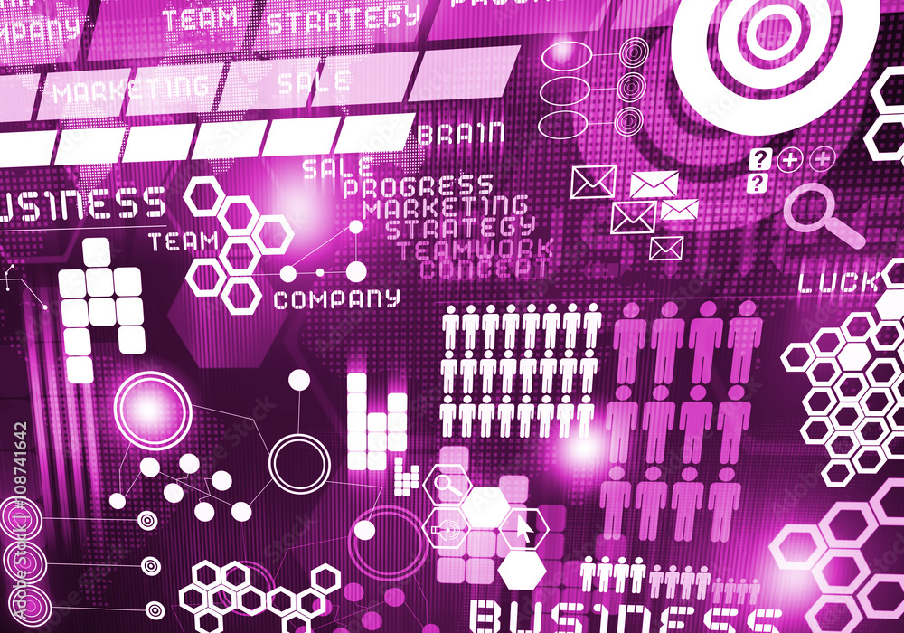 abstract business digital background