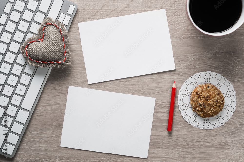 Coffee break with cookies