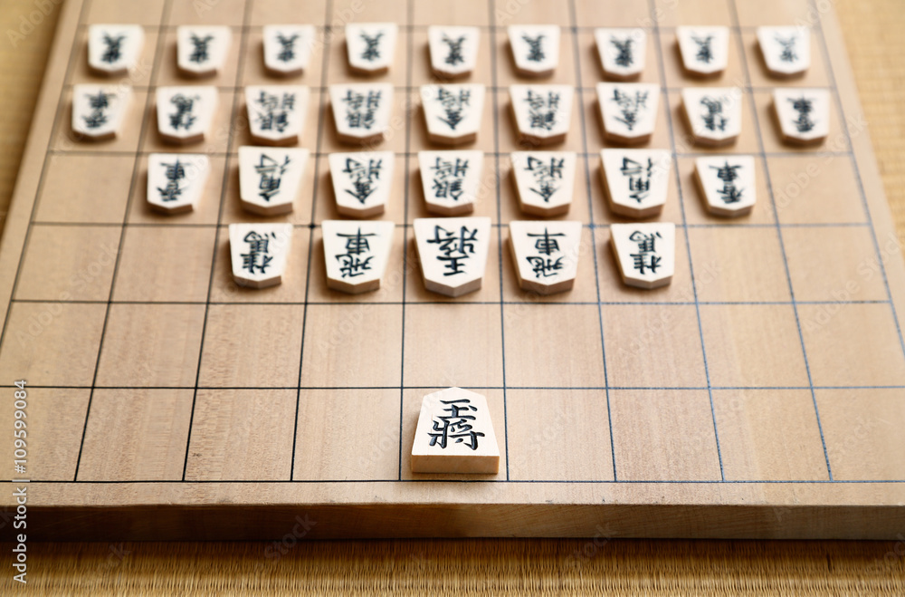 王将が追いこまれた将棋