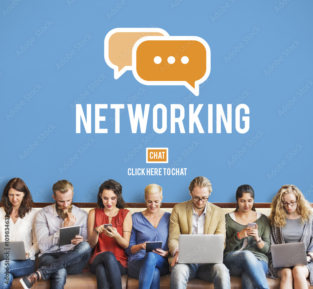 Networking Connection Global Communications Onlnie Concept