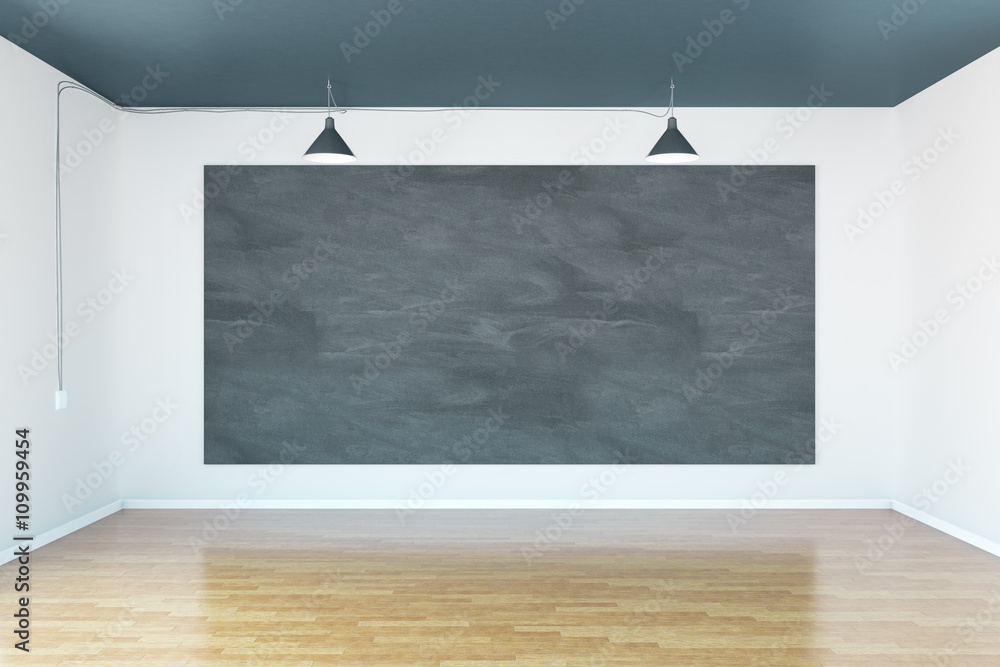 Blank chalkboard