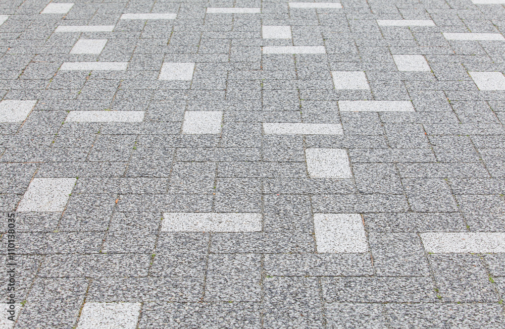 close - up street floor tiles as background....