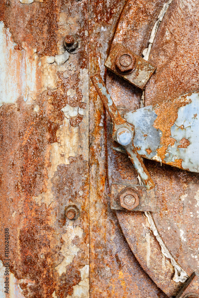 Rusty metal surface background texture