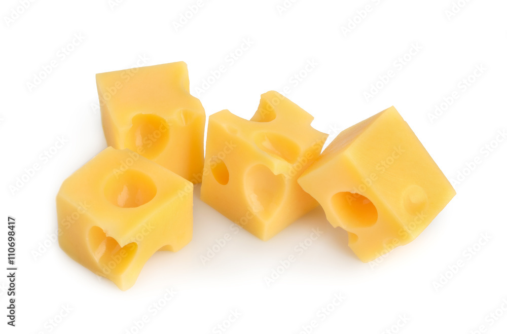 cheese isolated