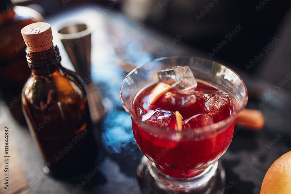 Negroni cocktail