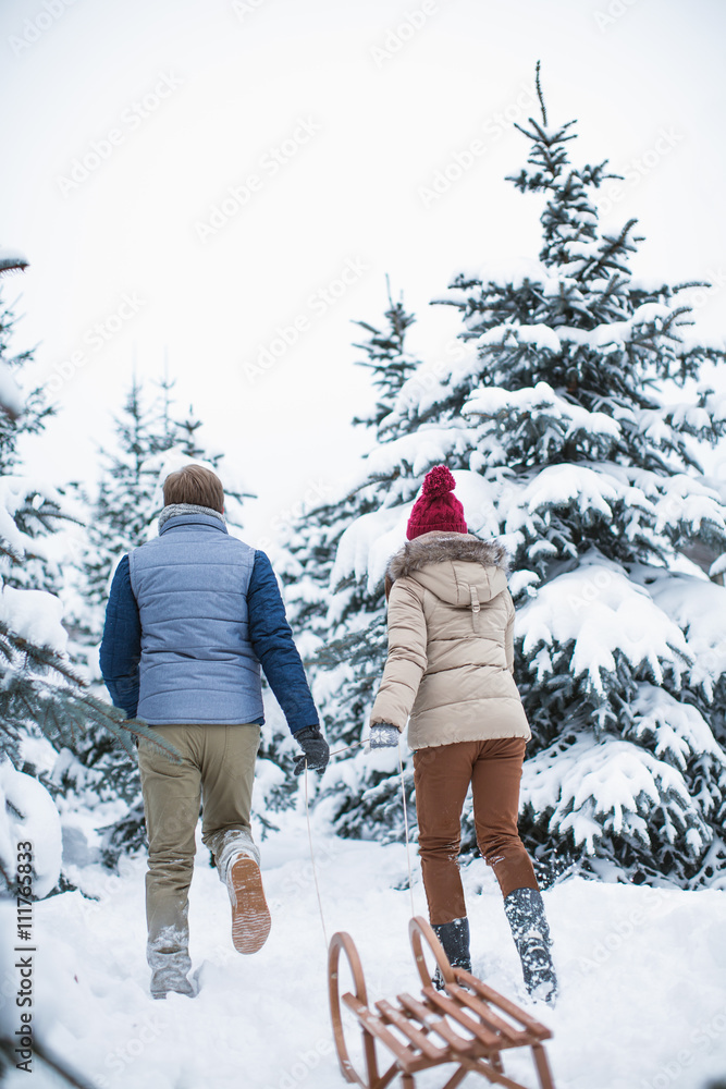 Couple outdoors