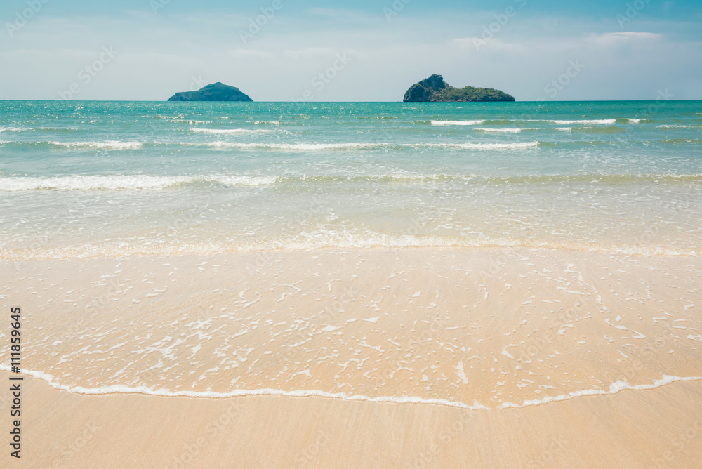 海滩和热带海洋