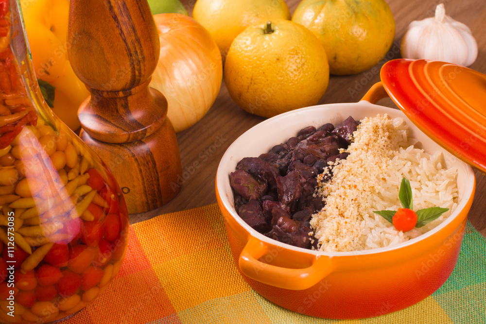 Traditional Brazilian Feijoada