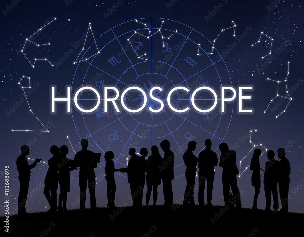 Horoscope Astral Calendar Future Prediction Signs Concept