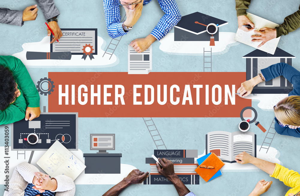 Higher Education Academic Bachelor Financial Aid Concept