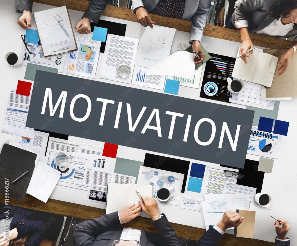 Motivation Aspiration Enthusiasm Incentive Inspire Concept