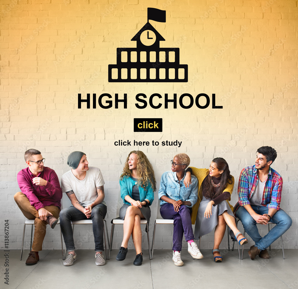 High School Academic Knowledge Student Concept