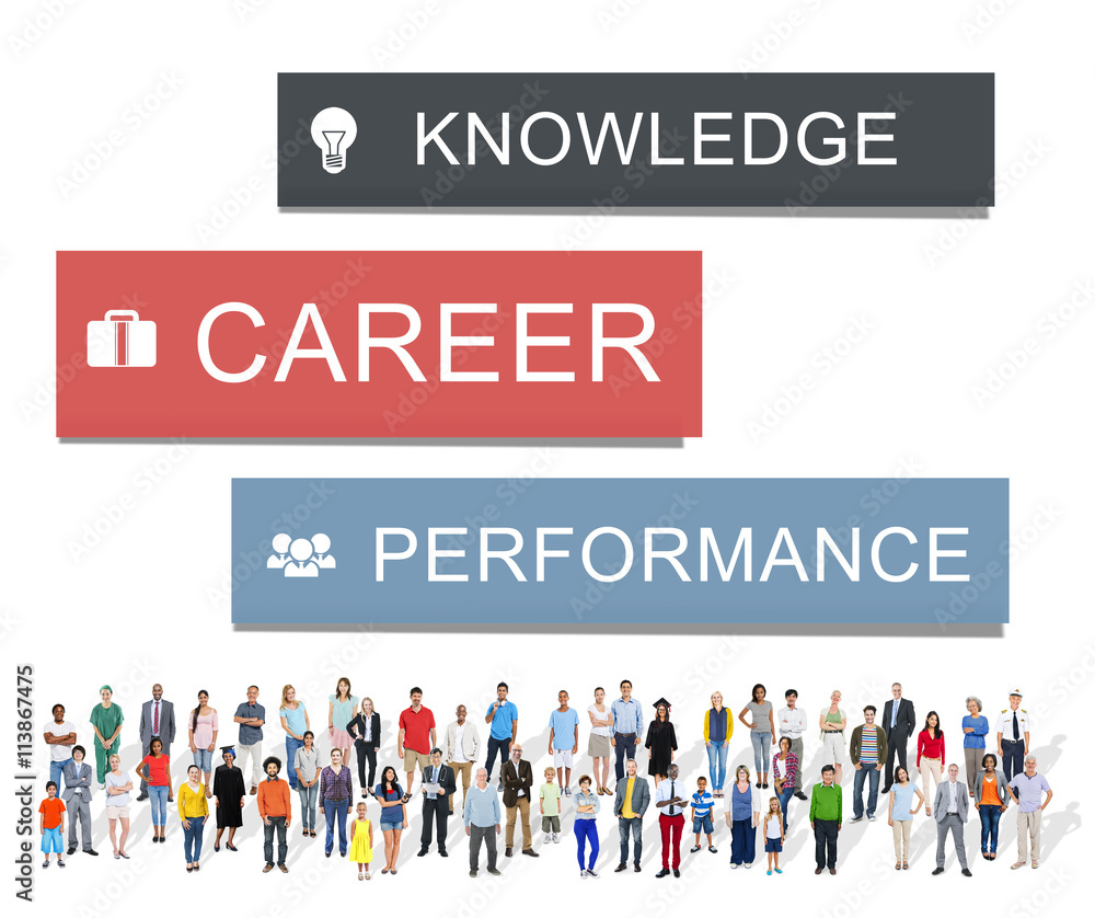 Career Performance Knowledge Word Concept