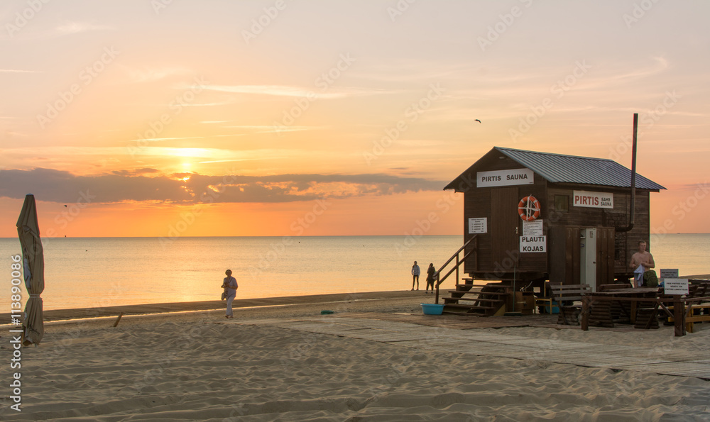 巴兰加LITHUANIA-6月13日：巴兰加沙滩美景