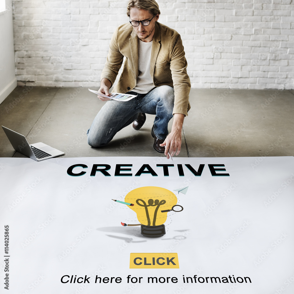 Creative Bulb Ideas Development Thinking Concept