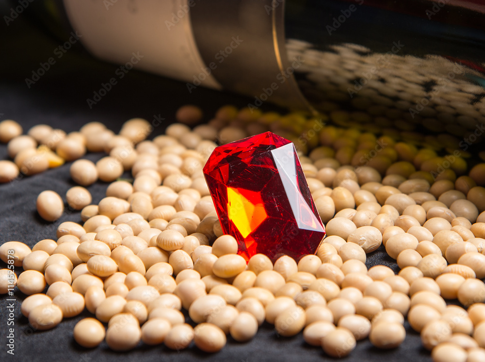 Ruby and soybeans