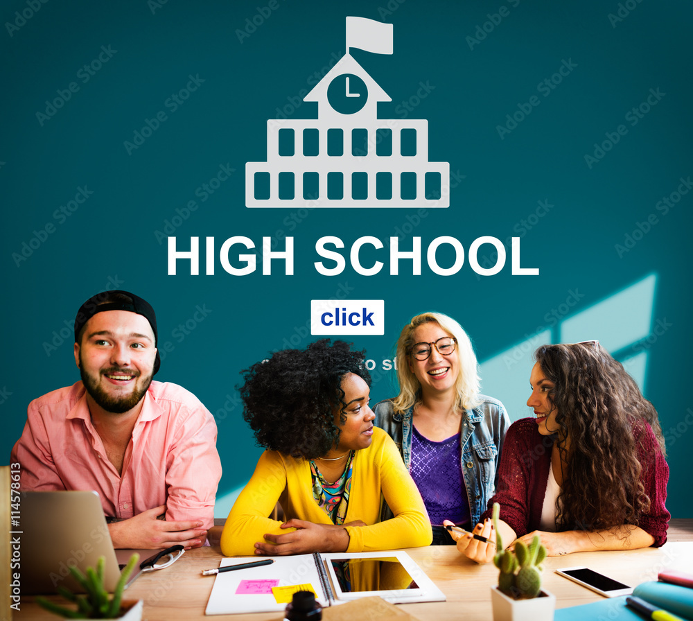 High School Academic Knowledge Student Concept