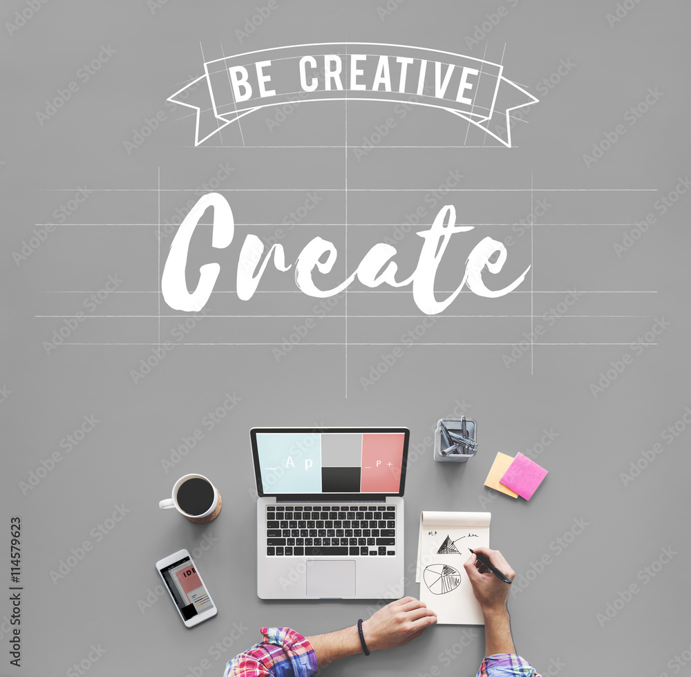 Create Creative Creativity Ideas Imagination Inspire Concept