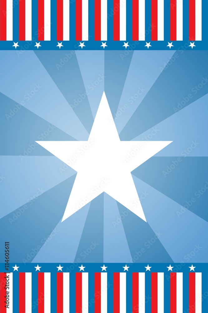 stars in a blue background 